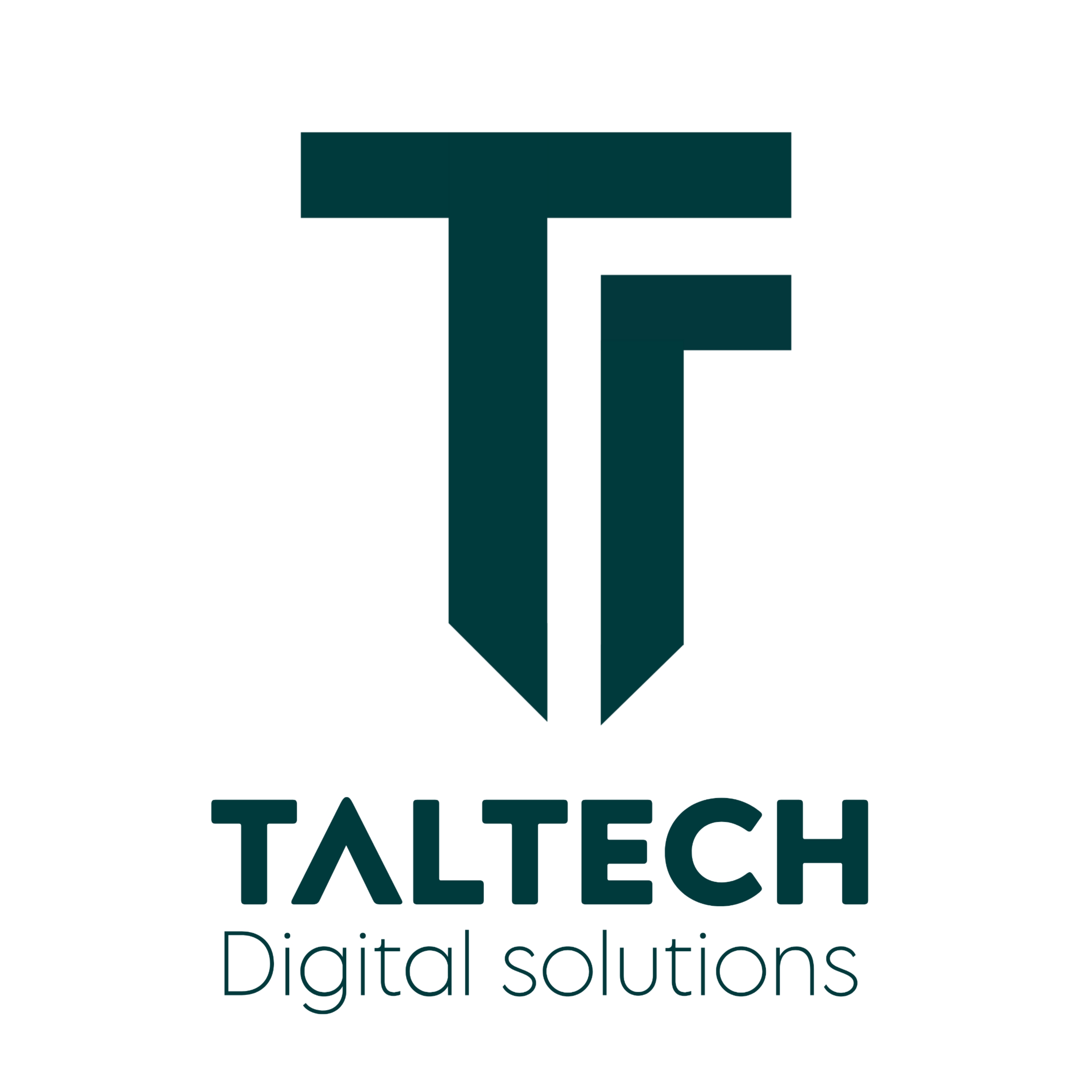 TalTech Digital Solutions Dark Background Branding